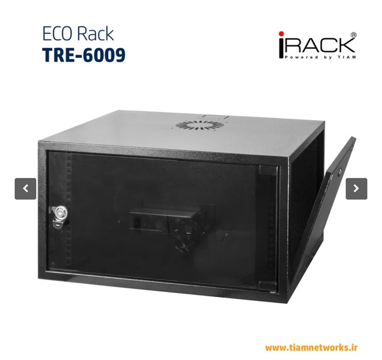 رک دیواری ۹ یونیت عمق ۶۰ تیام نتورک (اکو) eco