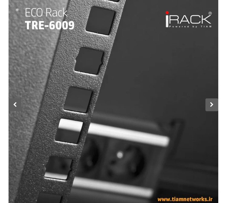 رک دیواری ۹ یونیت عمق ۶۰ تیام نتورک (اکو) eco